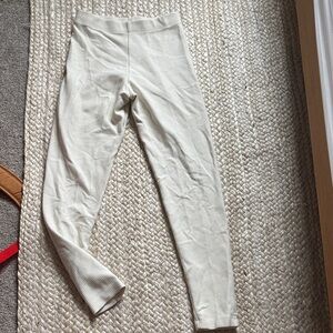 Women's Cream Leggings